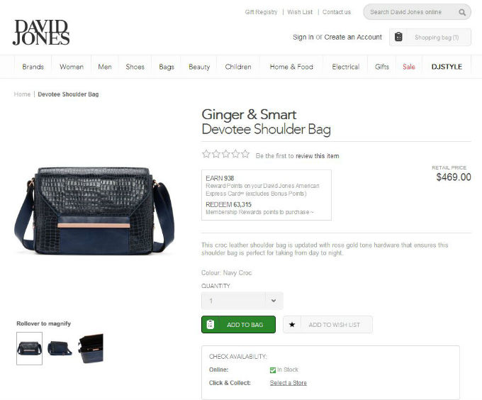 David Jones Online: Up to 40% extra off sale | finder.com.au